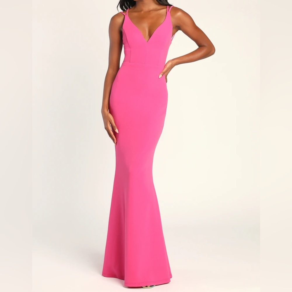 Lulus Pink Maxi Dress